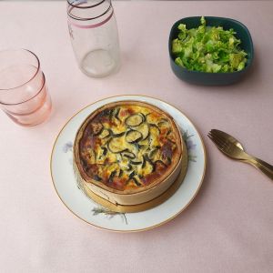 Image de Fleur de Soleil Nappe enduite rose ronde diam 160 cm