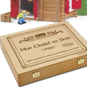 Image de Jeujura Mon chalet en bois 135 pièces (Coffret collector 100 ans)