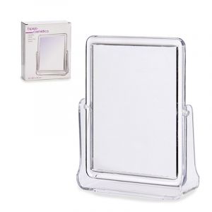 Dam Miroir rectangulaire avec support. 20,5x18cm.
