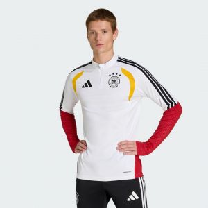 Adidas Allemagne Maillot d'Entraînement Tiro 26 - Blanc, pointure Large - ['Blanc'] - Taille Large