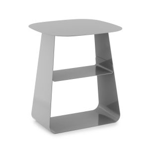 Image de Normann Copenhagen Table d'appoint Stay / 40 x 40 cm gris en métal