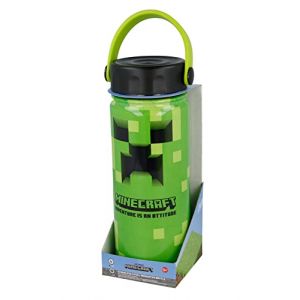 Stor Gourde inox isotherme MINECRAFT verte 530ml avec poignée