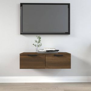 VidaXL Armoire murale Chêne marron 68x30x20 cm Bois d'ingénierie
