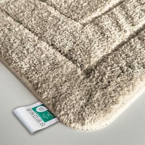 Tapis de bain Atlantis Rectangulaire Dos antidérapant Beige 50 x 80 cm