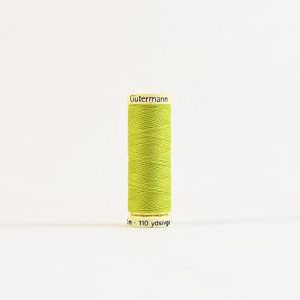 Gutermann Fil &agrave; Coudre en Polyester, Chartreuse 0334, 100 m