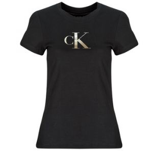 Calvin Klein T-shirt Jeans GRADIENT SLIM TEE Noir - Taille EU S,EU M,EU L,EU XL