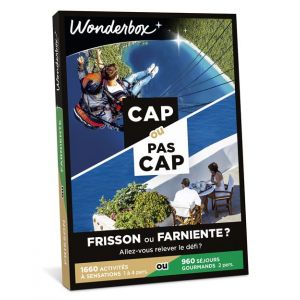 Image de Wonderbox Coffret cadeau Frisson ou farniente ?