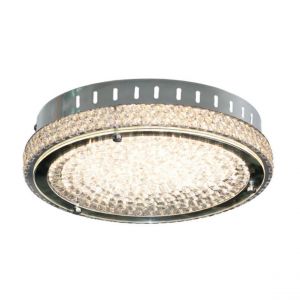 Italux Lighting Nino Plafonnier cylindrique classique à 1 lumière del, 3000K