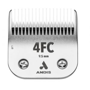 Andis 72615 Ceramicedge Lame de Tondeuse pour Animaux de Compagnie en Acier Infus&eacute; de Carbone, Taille 4Fc, Longueur de Coupe 3/8
