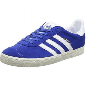 Adidas Gazelle, Baskets Homme, Blue/Footwear White/Gold Metallic, 36 2/3 EU