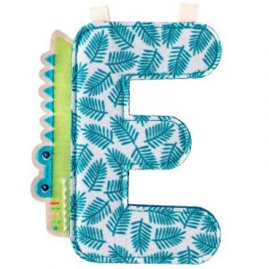 Lilliputiens Lettre en tissu à suspendre E Anatole (9,5 cm)