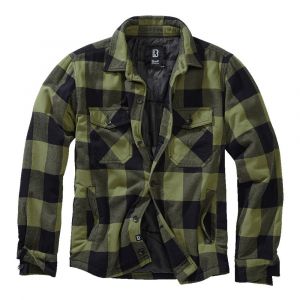 Brandit Veste Lumberjack 5XL Black / Olive