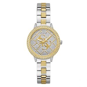 Guess Montre Femme G Lace - GW0944L3 Bracelet Acier Bicolore
