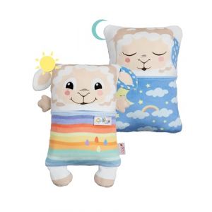 Nici Peluche mouton r&eacute;versible