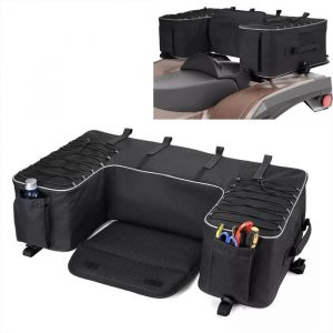 Sacoche arri&egrave;re semi-rigide - Bagtecs QB5 - Nylon 600D - &Eacute;tanche - Renforts internes