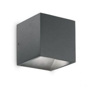Ideal lux Applique ext&eacute;rieure RUBIK Anthracite LED 7W