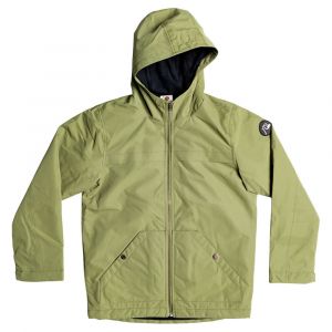 Image de Quiksilver Waiting Period - Parka déperlante pour Garçon Vert - Taille M/12