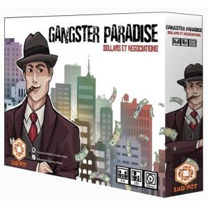 Lud'Act Gangster Paradise Jeu de société, LUDA0170, Dollars et n ciations