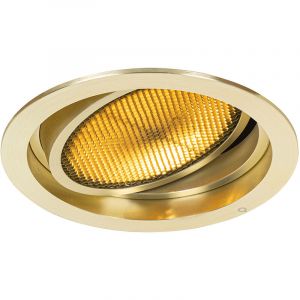 Qazqa Spot encastrable moderne doré orientable - Coop 111 Honey