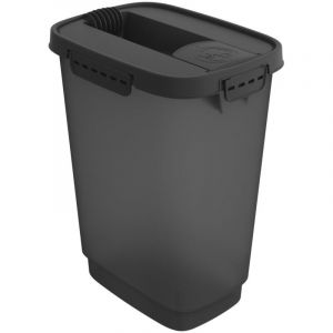 Rotho Conteneur pour aliments pour animaux Cody 10 L anthracite/transparent