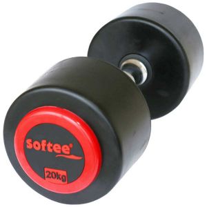 Softee Pro-sport Dumbbell 20 Kg 20 kg Black