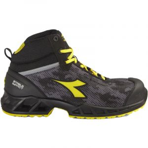 Diadora Chaussures de travail shark stable impact mid S3 src esd Noir - 177669C2541 41