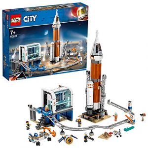 Lego -La fus&eacute;e Spatiale et sa Station de Lancement City Jeux de Construction, 60228, Multicolore