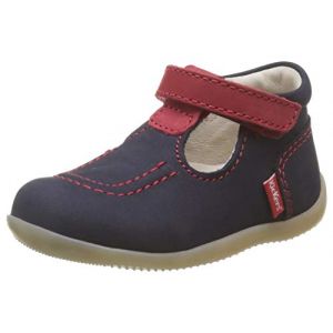 Kickers Salomés Cuir Bonbekro Bleu