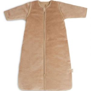 Image de Jollein Gigoteuse chaude avec manches amovibles Velvet Biscuit TOG 2-3 (70 cm)