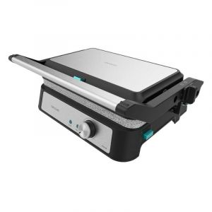 Cecotec Gril &eacute;lectrique Rock'nGrill 1500 Take&Clean Stone