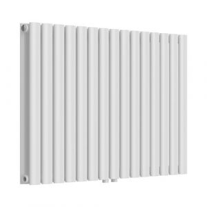 Radiateur à panneaux double Nore 1180 W acier 60 x 90 cm blanc [neu.haus]