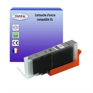 Cartouche compatible avec Canon CLI-551 XL Gris pour Canon Pixma MG7150, MG7550
