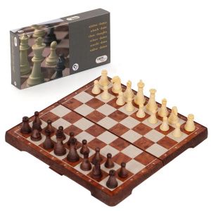 Cayro Jeu d'échecs et dames magnétique de voyage