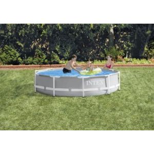 Intex Prism Frame Piscine, Gris