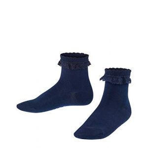 Falke Chaussettes Romantic Lace Coton Bleu - Couleur Bleu - Taille 2-4 ans