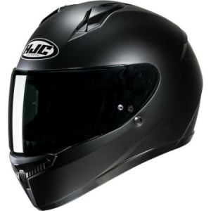 HJC Casque C10 Uni Noir Mat - Taille 3XS
