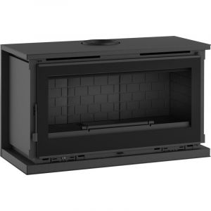 Fm Poêle à bois suspendu M-180 FK 13kW foyer fonte