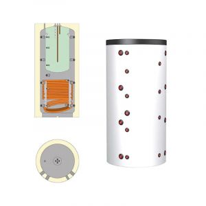 Image de Thermador Ballon combiné avec stockage eau chaude sanitaire 800 L - 1 échangeur acier - BSEBM0800HE