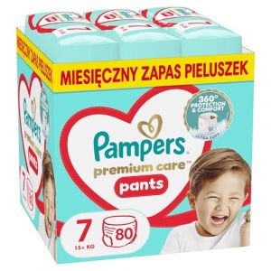Pampers Pantalon Premium Care Vel. 7 (80 Ks)