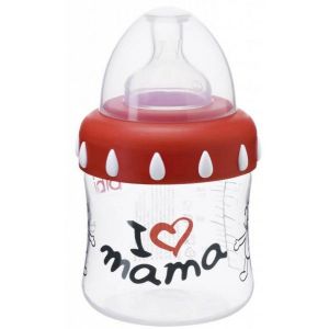 Image de Bibi Biberon Papa is the best 150 ml avec tétine en silicone