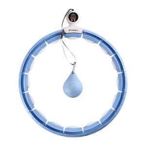 Ensemble hula hoop magnétique avec balle de gravité et support de taille femme HMS HHM15