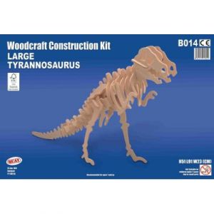 Quay Large Tyrannosaurus - Woodcraft Construction Kit