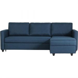 Canapé d angle con ible réversible 3 places CATS Tissu L 222 P 150 H 86 cm