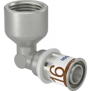 Uponor Coude à sertir 90° taraudage femelle 16-RP1/2'' Réf. 1070539 U
