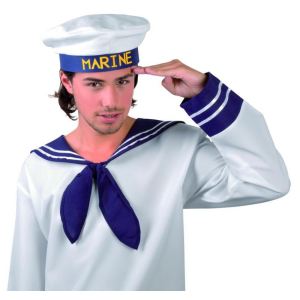 B&eacute;ret marin inscription