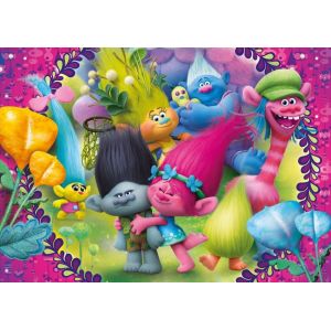 Image de Clementoni Trolls - Puzzle 60 pi&egrave;ces (mod&egrave;le 2)