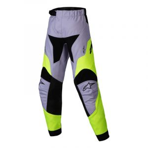 Alpinestars Pantalon cross enfant Kids Racer Veil gray/yellow fluo- US