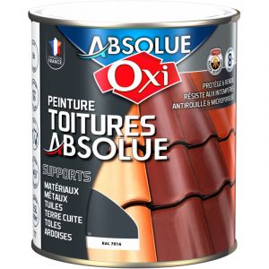Owatrol Solution ext&eacute;rieur PEINTURE TOITURE ABSOLUE Gris Anthracite RAL 7016 2.5 litres