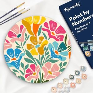 Peinture par numéro sur disque