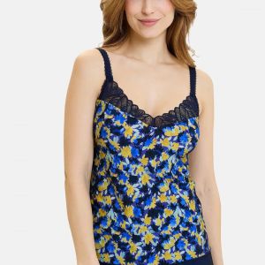 Sans Complexe Caraco pyjama bleu